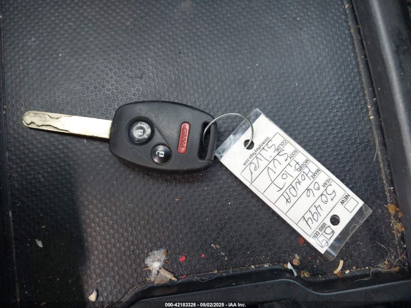 2006 Honda Pilot Ex-L VIN: 2HKYF18596H563583 Lot: 42183326