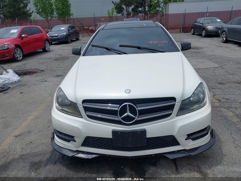 2014 MERCEDES-BENZ C 250 VIN: WDDGJ4HB6EG184292