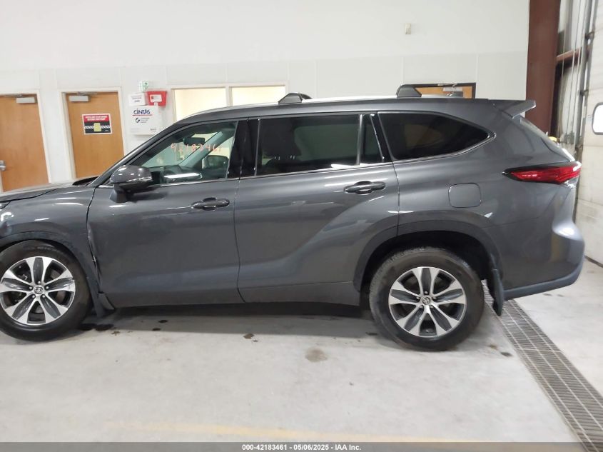 2021 Toyota Highlander Xle VIN: 5TDGZRBH6MS558546 Lot: 42183461
