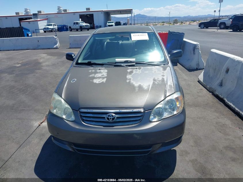 2003 Toyota Corolla Ce/Le/S VIN: 1NXBR32E53Z038292 Lot: 42183664