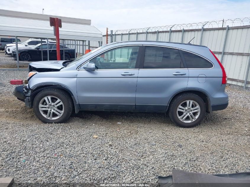 2010 Honda Cr-V Ex-L VIN: 5J6RE3H70AL007486 Lot: 42184015