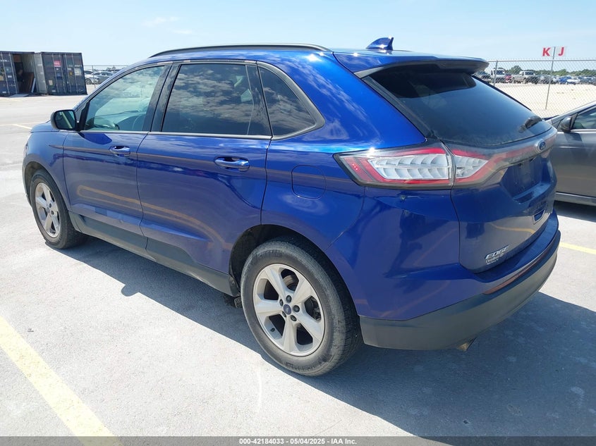 2015 FORD EDGE VIN: 2FMTK4G99FBB95179
