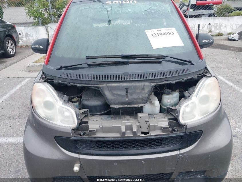 2011 Smart Fortwo Passion/Pure VIN: WMEEJ3BA2BK424783 Lot: 42184083