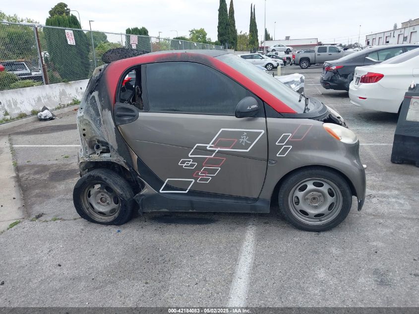2011 Smart Fortwo Passion/Pure VIN: WMEEJ3BA2BK424783 Lot: 42184083