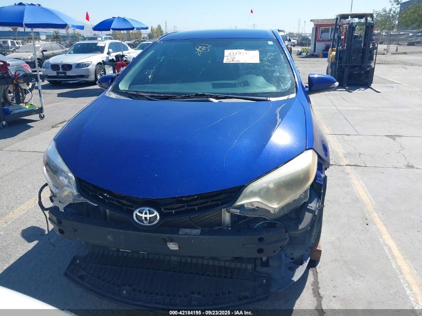 2016 Toyota Corolla S Plus VIN: 5YFBURHEXGP396634 Lot: 42184195