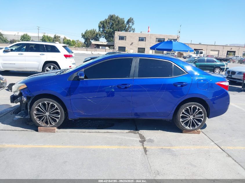 2016 Toyota Corolla S Plus VIN: 5YFBURHEXGP396634 Lot: 42184195