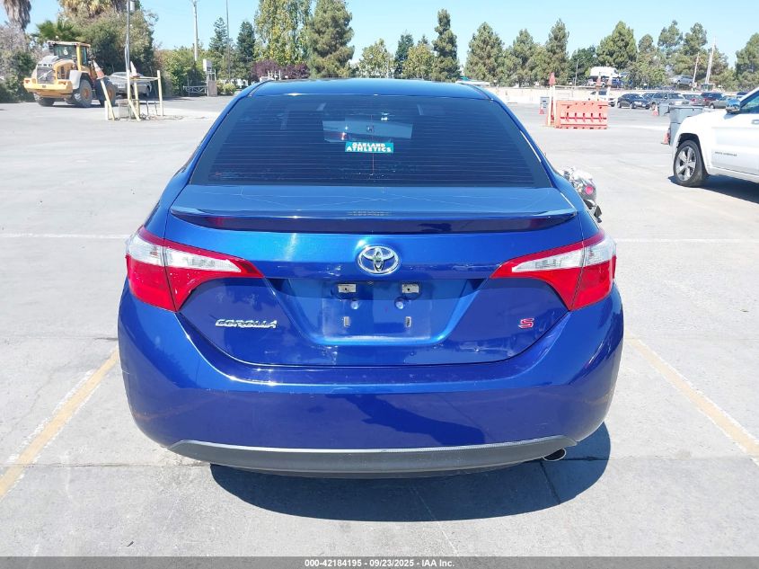2016 Toyota Corolla S Plus VIN: 5YFBURHEXGP396634 Lot: 42184195