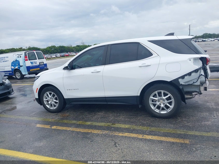 2022 CHEVROLET EQUINOX FWD LT - 3GNAXKEV5NL259715