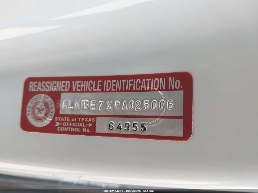 2023 Land Rover Range Rover P530 Se VIN: SALKPBE7XPA025006 Lot: 42184291