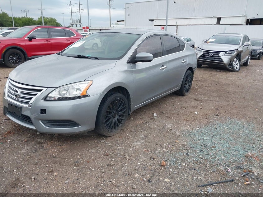 2014 NISSAN SENTRA VIN: 3N1AB7AP2EL684646