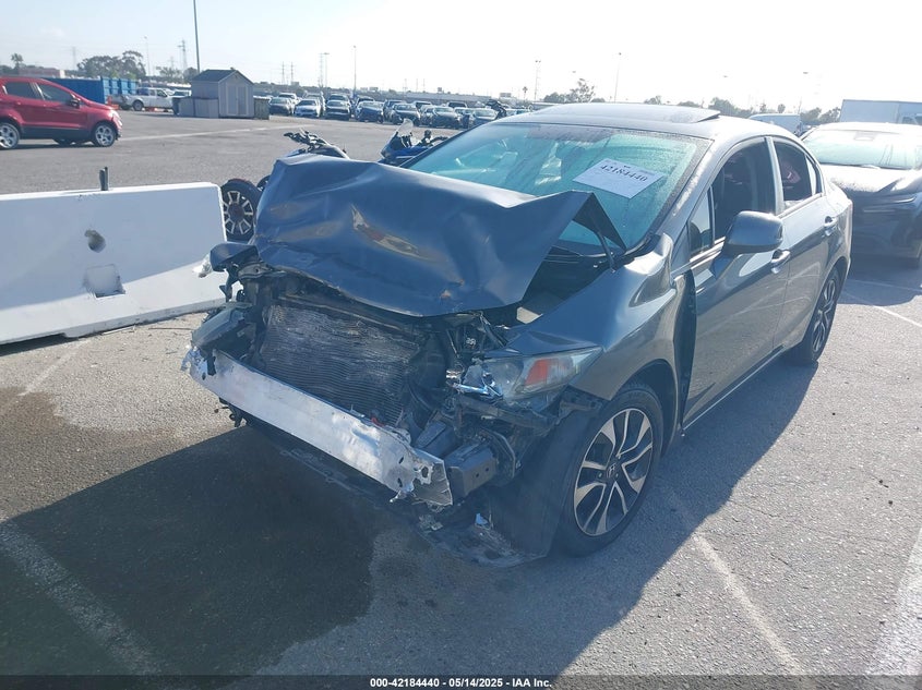 2013 HONDA CIVIC VIN: 19XFB2F90DE239647
