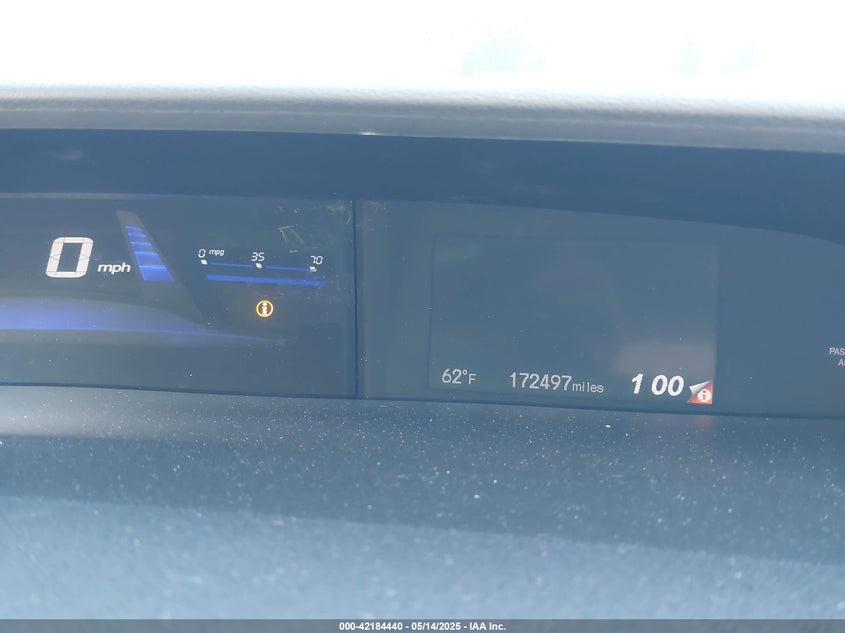 2013 HONDA CIVIC VIN: 19XFB2F90DE239647