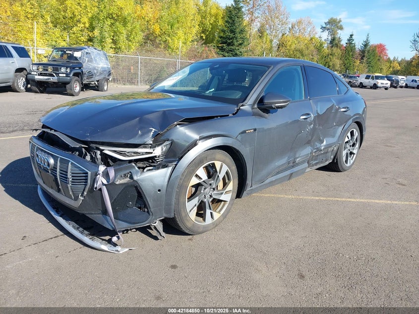 Vin: wa13abge9mb002521, lot: 42676792, audi e-tron sportback prestige quattro 20212