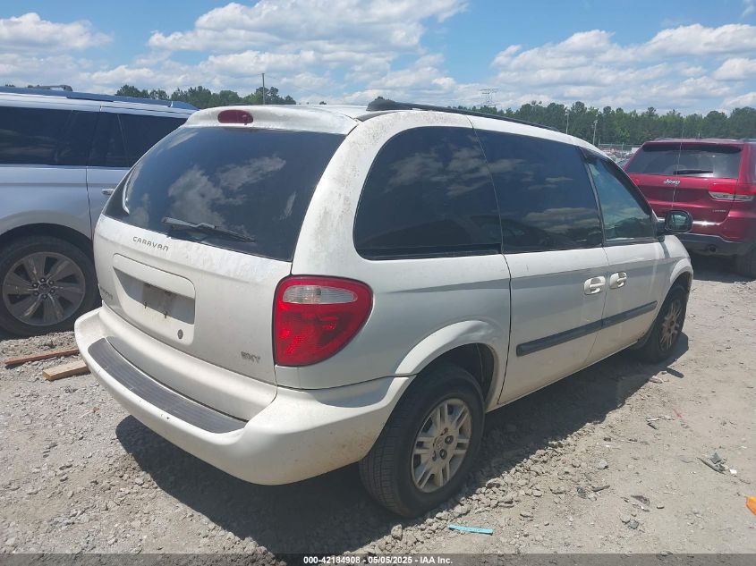 2005 Dodge Caravan Sxt VIN: 1D4GP45R35B191016 Lot: 42184908