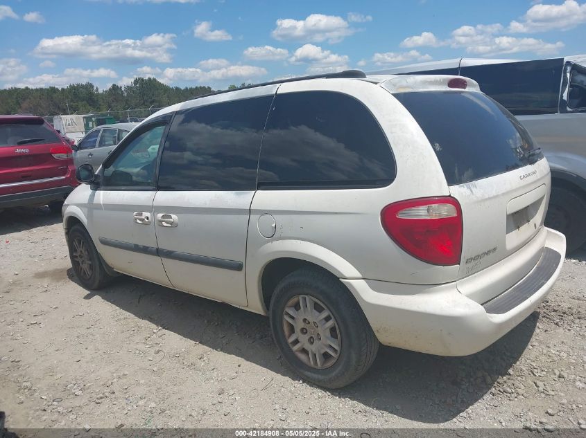 2005 Dodge Caravan Sxt VIN: 1D4GP45R35B191016 Lot: 42184908