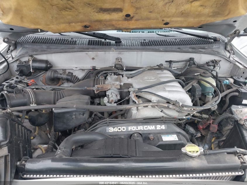 2000 Toyota Tacoma Base V6 VIN: 4TAWN72N7YZ629125 Lot: 42184941