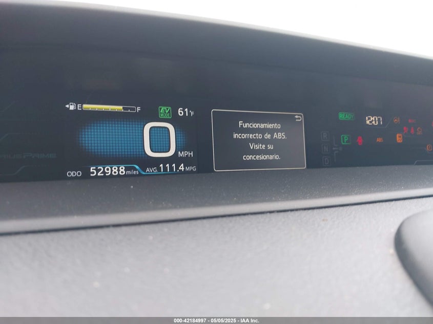 2019 TOYOTA PRIUS PRIME PREMIUM - JTDKARFP3K3113716