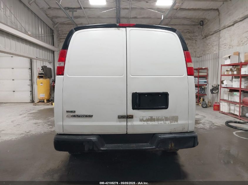 2010 Chevrolet Express 2500 Work Van VIN: 1GCZGFBA5A1155036 Lot: 42185276