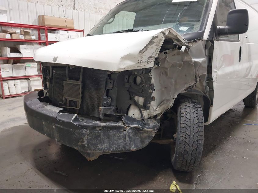 2010 Chevrolet Express 2500 Work Van VIN: 1GCZGFBA5A1155036 Lot: 42185276