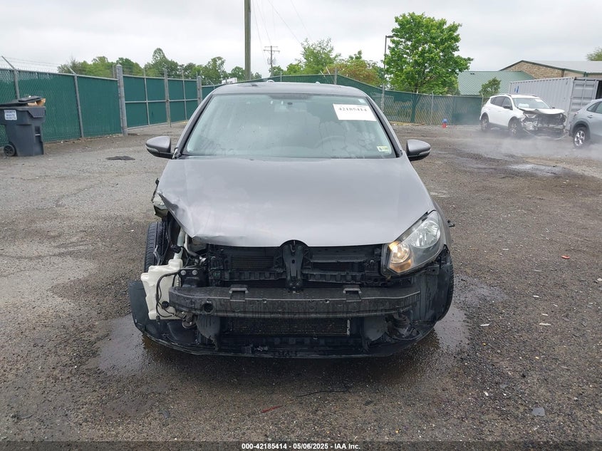 2012 VOLKSWAGEN GOLF VIN: WVWDB7AJ3CW193788