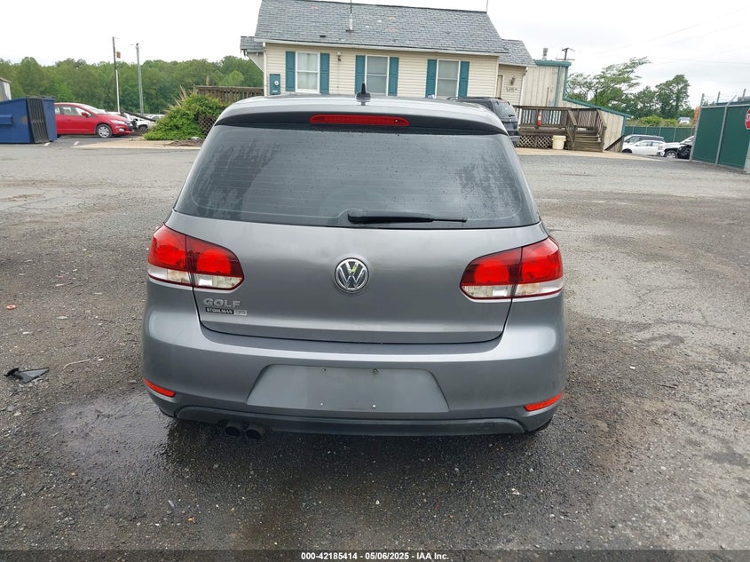 2012 VOLKSWAGEN GOLF VIN: WVWDB7AJ3CW193788
