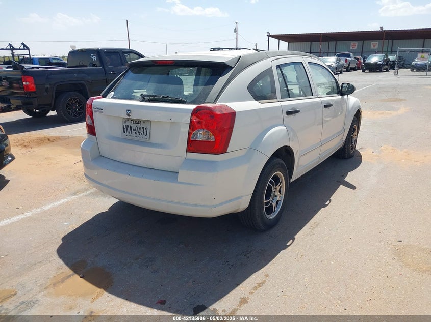 2007 DODGE CALIBER VIN: 1B3HB28B77D270605