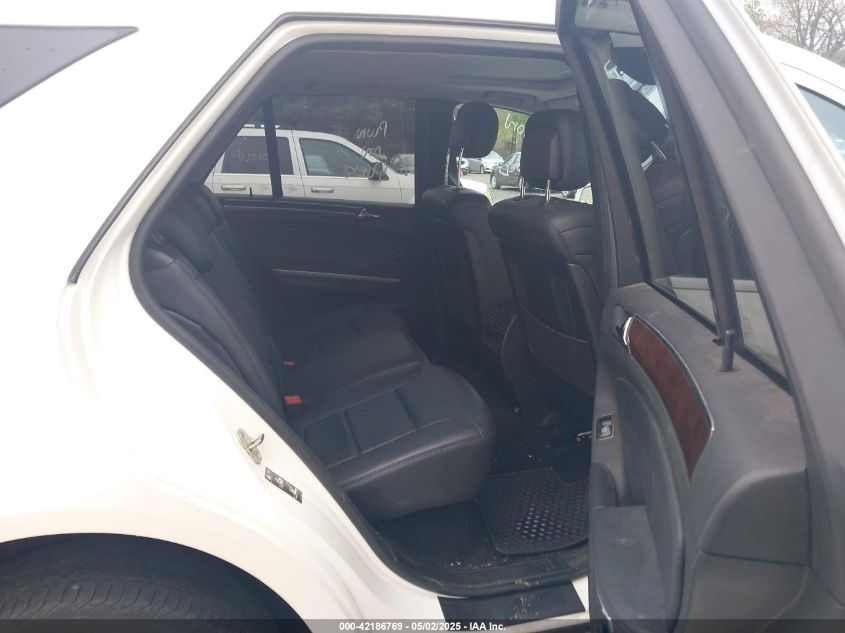 2011 Mercedes-Benz Ml 350 4Matic VIN: 4JGBB8GB7BA671361 Lot: 42186769