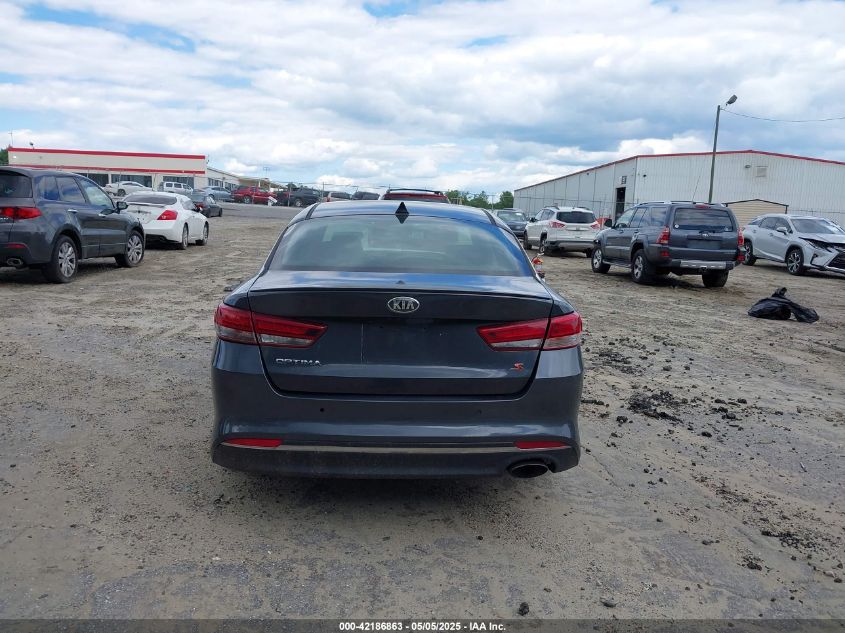 2018 Kia Optima S VIN: 5XXGT4L35JG190784 Lot: 42186863
