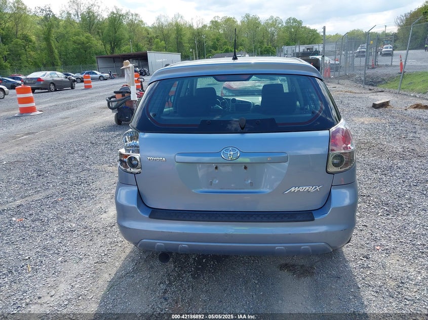 2006 TOYOTA MATRIX VIN: 2T1KR32E66C587229