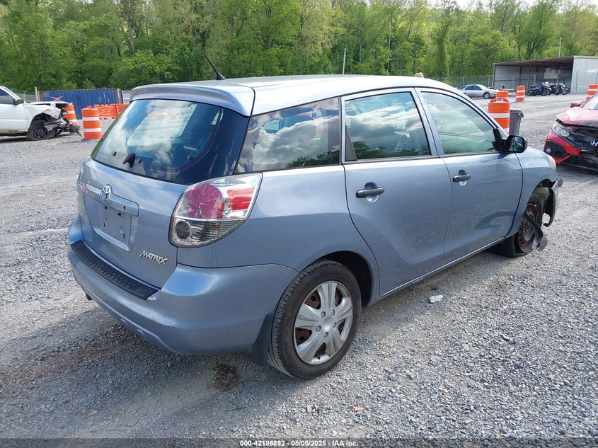 2006 TOYOTA MATRIX VIN: 2T1KR32E66C587229