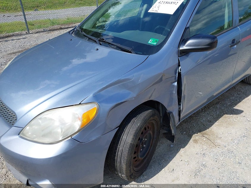 2006 TOYOTA MATRIX VIN: 2T1KR32E66C587229
