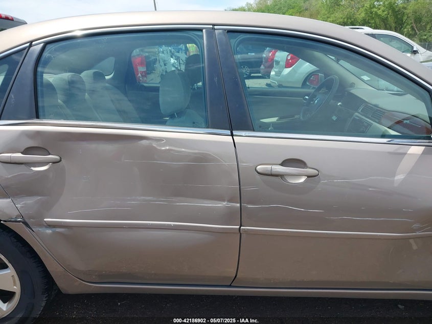 2007 CHEVROLET IMPALA VIN: 2G1WT55K079288149