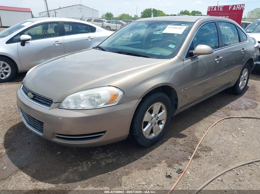2007 CHEVROLET IMPALA VIN: 2G1WT55K079288149