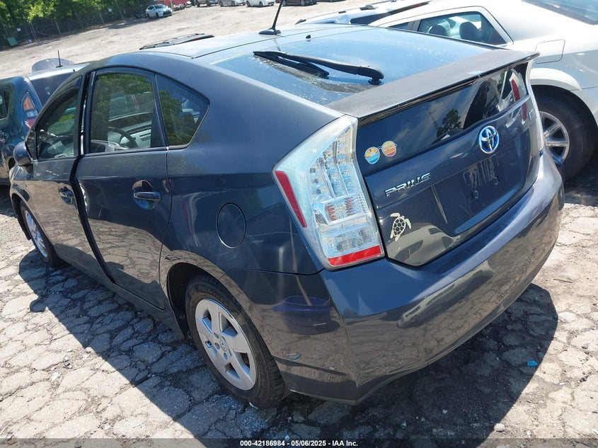 2011 TOYOTA PRIUS VIN: JTDKN3DU2B5263041