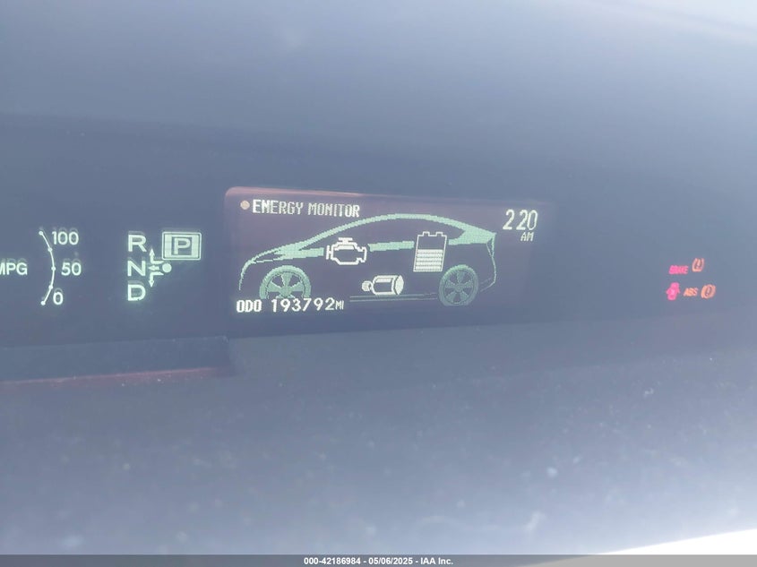 2011 TOYOTA PRIUS VIN: JTDKN3DU2B5263041