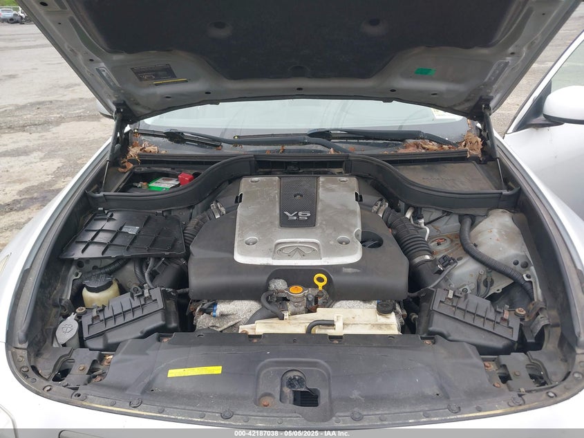 2008 INFINITI G35X VIN: JNKBV61F98M278785