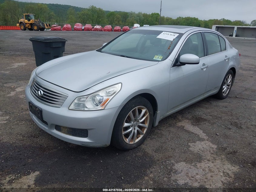 2008 INFINITI G35X VIN: JNKBV61F98M278785