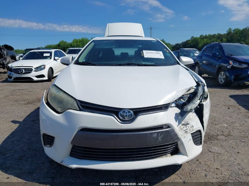 2015 Toyota Corolla Le VIN: 2T1BURHE1FC464558 Lot: 42187206