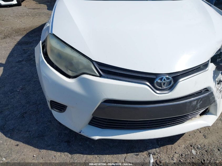 2015 Toyota Corolla Le VIN: 2T1BURHE1FC464558 Lot: 42187206