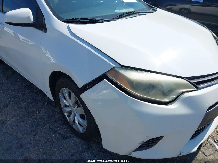 2015 Toyota Corolla Le VIN: 2T1BURHE1FC464558 Lot: 42187206