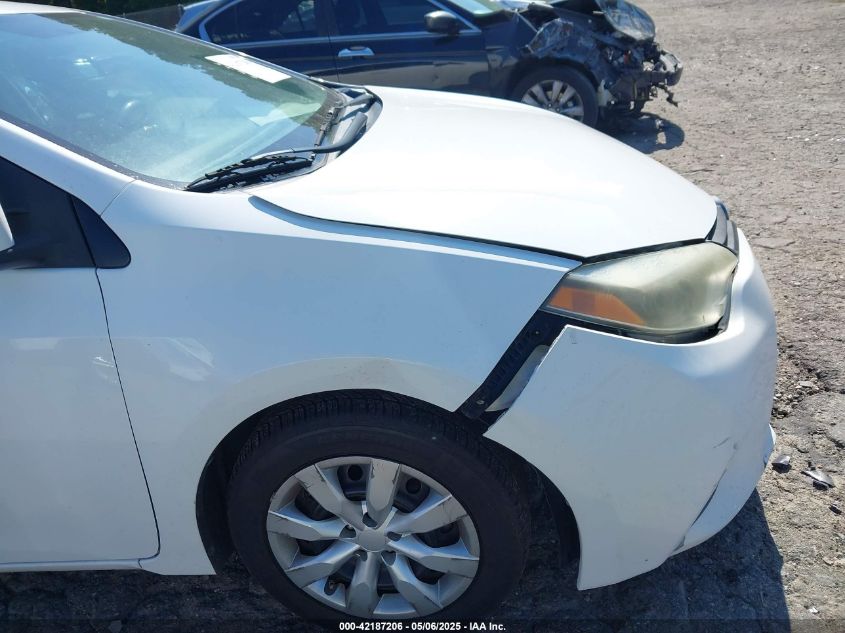 2015 Toyota Corolla Le VIN: 2T1BURHE1FC464558 Lot: 42187206