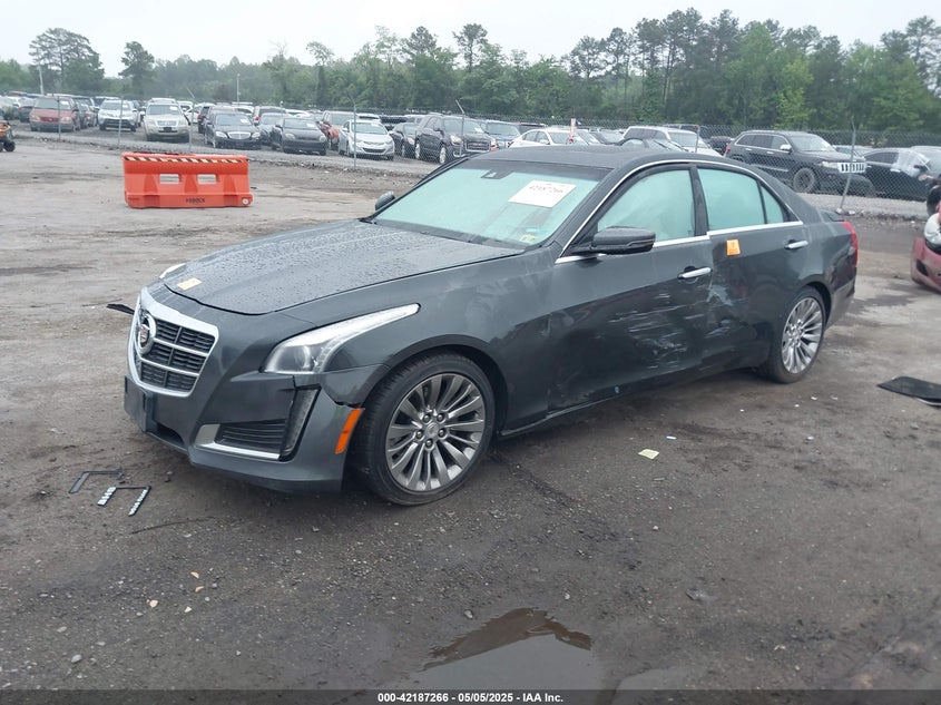 2014 CADILLAC CTS VIN: 1G6AX5SX7E0173466