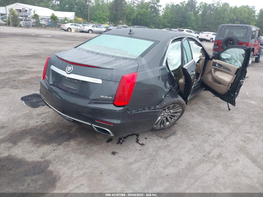 2014 CADILLAC CTS VIN: 1G6AX5SX7E0173466