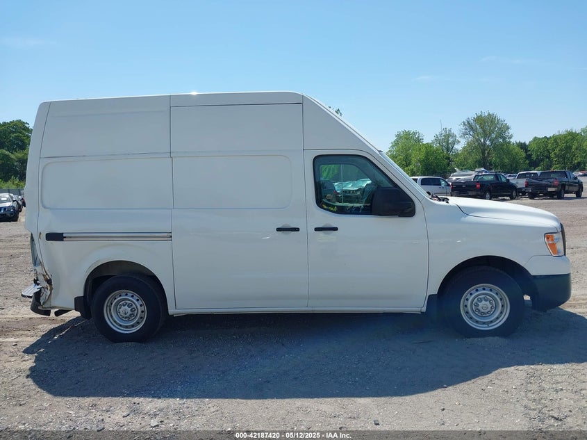 2021 Nissan Nv Cargo Nv2500 Hd S High Roof V6 VIN: 1N6BF0LY7MN809266 Lot: 42187420