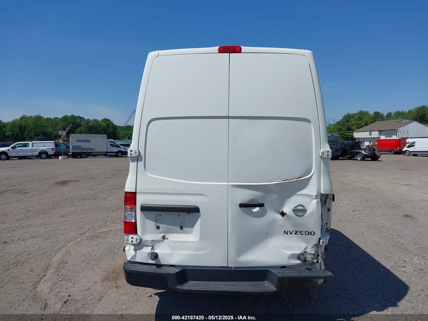 2021 Nissan Nv Cargo Nv2500 Hd S High Roof V6 VIN: 1N6BF0LY7MN809266 Lot: 42187420