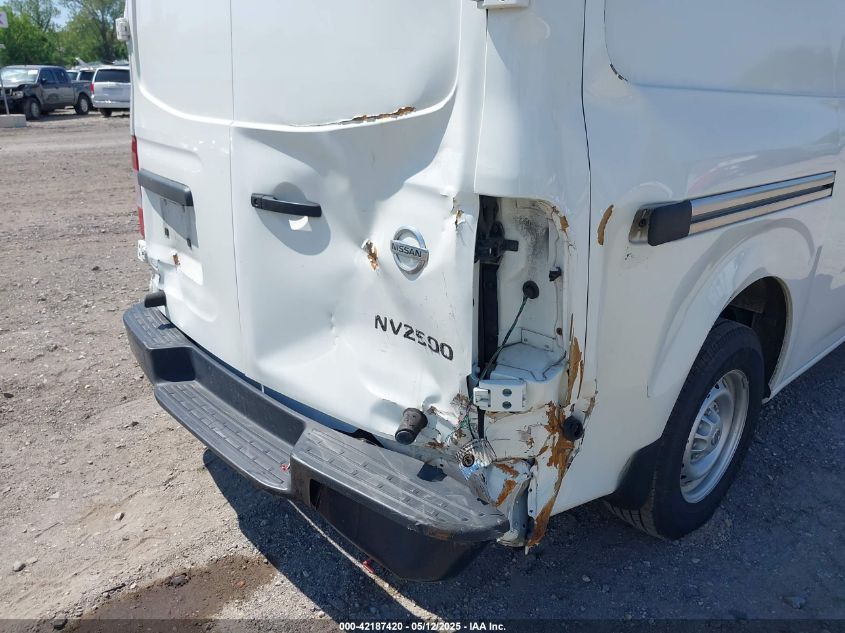 2021 Nissan Nv Cargo Nv2500 Hd S High Roof V6 VIN: 1N6BF0LY7MN809266 Lot: 42187420