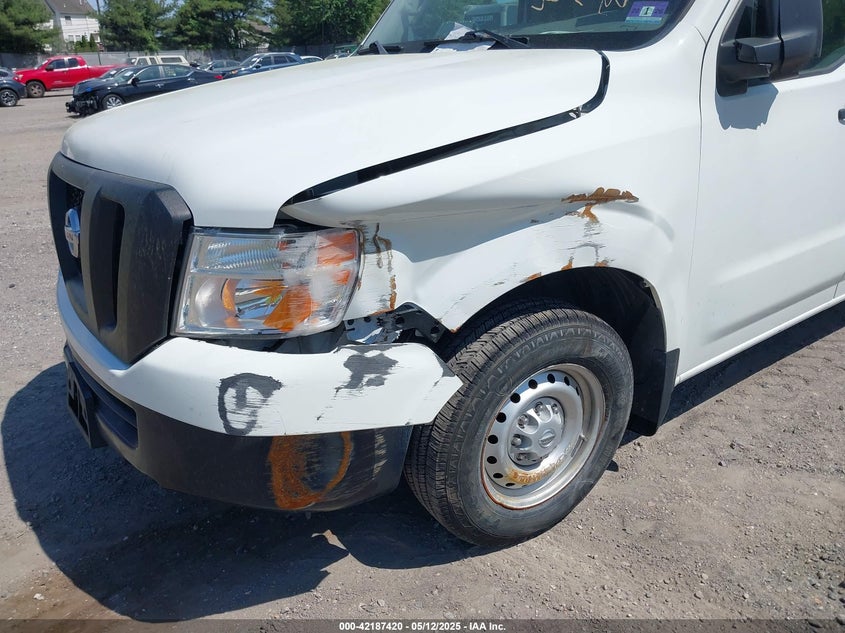 2021 Nissan Nv Cargo Nv2500 Hd S High Roof V6 VIN: 1N6BF0LY7MN809266 Lot: 42187420