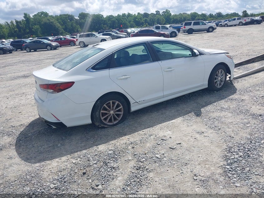 VIN 5NPE24AF8JH604734 2018 HYUNDAI SONATA SE
