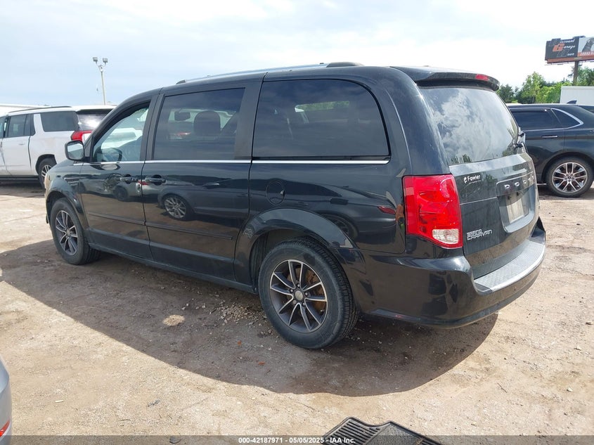 2017 DODGE GRAND CARAVAN SXT - 2C4RDGCG6HR567151