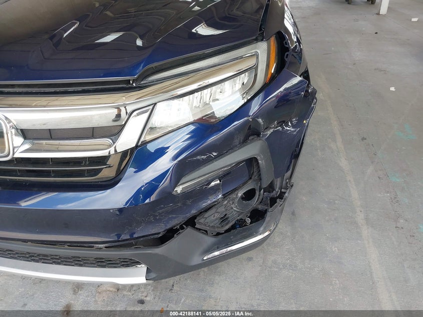 VIN 5FNYF5H93MB002463 2021 HONDA PILOT 2WD TOURING 8 PASSENGER